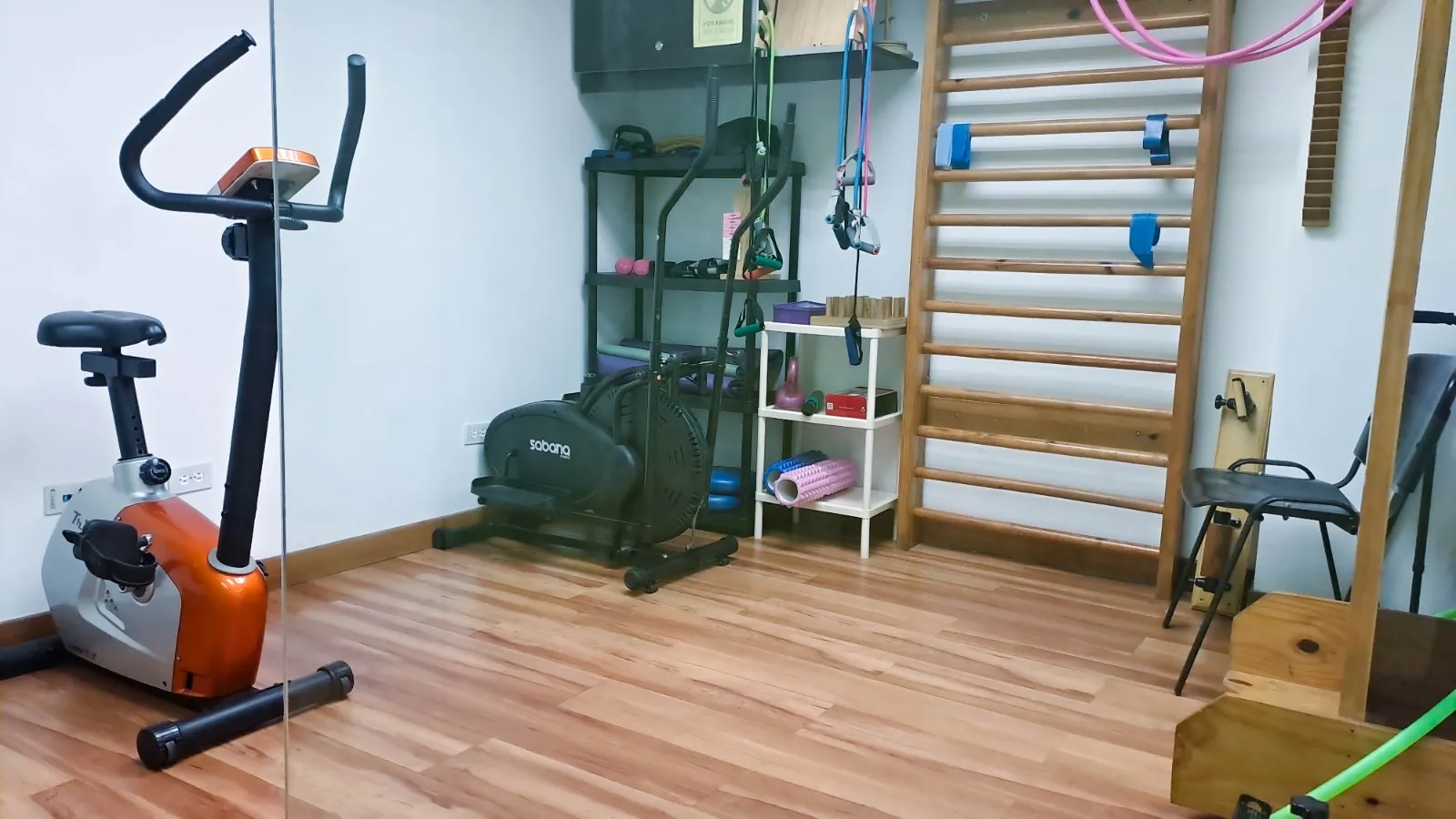Área de gimnasio terapéutico